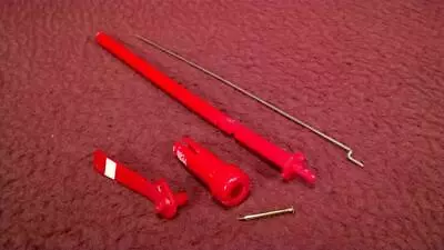 Vintage Red Plastic Semaphore Parts Lot • $2.21