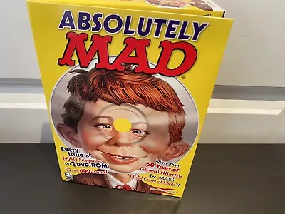 Absolutely MAD Magazine 50+ Years 600+ Issues - WIN / MAC DVD-ROM SEALED-RARE!! • $104