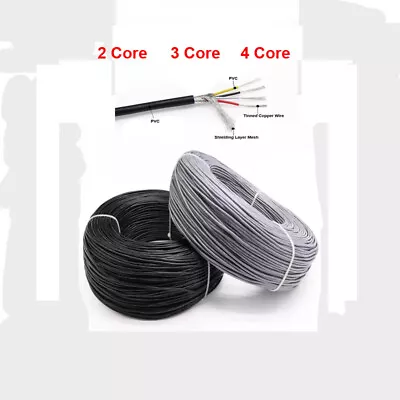 UL2547 Multiple Conductor Cable Signal 2 3 4 Core Wire 300V/18 20 22 24 26 28AWG • $11.08