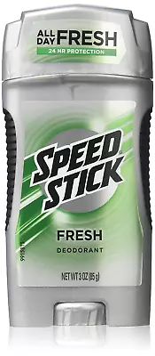 Mennen Speed Stick Deodorant For Men Fresh 3 Oz Pack Of 6 • $29.57