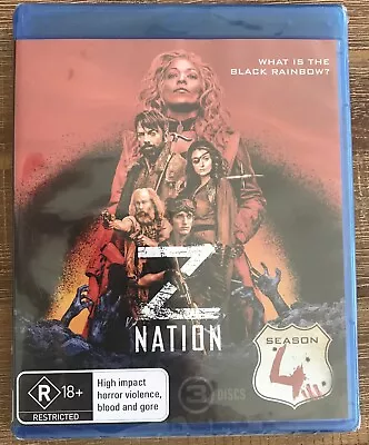 Z Nation - Season 4 - 3 Disc - New - Region B - Blu Ray • $38