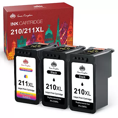PG-210XL CL-211XL Ink Cartridge For Canon PIXMA MP495 MX320 MX330 MX340 Lot • $39.95
