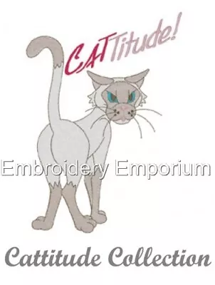 £8.95 • Buy Cattitude Collection - Machine Embroidery Designs On Cd Or Usb