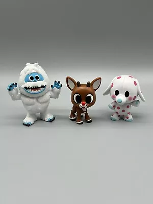 Funko Mini Vinyl Rudolph The Red-Nosed Reindeer® MISFIT ELEPHANT BUMBLE Lot Of 3 • $19.99