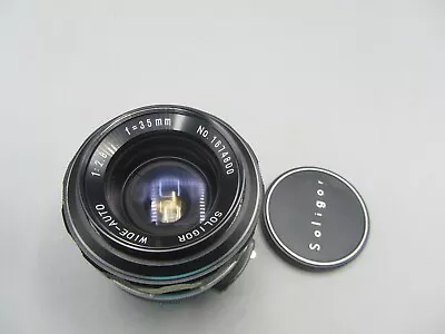 $39.99 • Buy Soligor Wide Auto F2.8 35mm Miranda T4 Mount Lens For SLR/Mirrorless Cameras