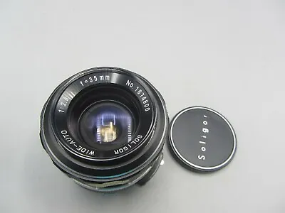 $26.24 • Buy Soligor Wide Auto F2.8 35mm Miranda T4 Mount Lens For SLR/Mirrorless Cameras
