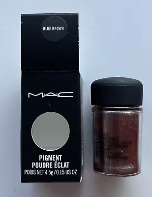 MAC Pigment BLUE BROWN Color Powder 0.15 Oz / 4.5 G New In Box • $19.99