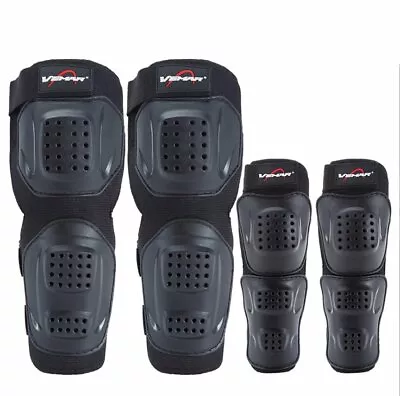 4pcs/set Motorcycle Riding Knee Pads Motocross Protective Gears Elbow Guards • $16.23