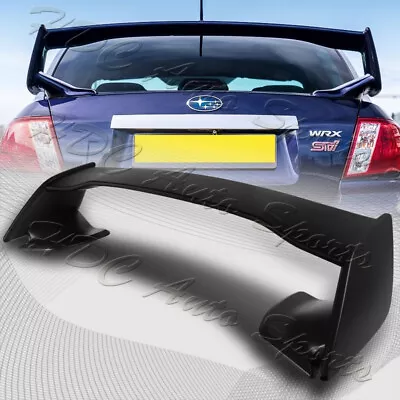 For 2008-2014 Subaru Impreza WRX Unpainted Black ABS Rear Trunk Spoiler Wing • $99.99