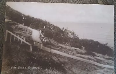 Tankerton. The Slopes.  1925 H. Harding. Tobacconist And Fancy Goods Depot • £1.25