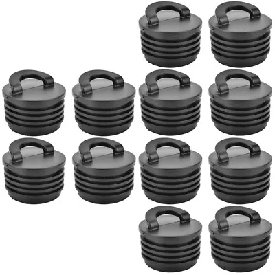  12 Pcs Kayak Scupper Plugs Bungs Boat Accessories Marine Drain Stoppers • £12.99