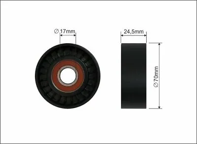 Tensioner Pulley V-ribbed Belt For VOLVO:S80 I SedanS40 I SedanC70 I Coupe • $22.85