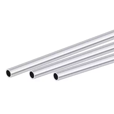 3pcs 6063 Aluminum Round Tube 8mm OD 6mm Inner Dia 300mm Length Pipe Tubing • $14.77