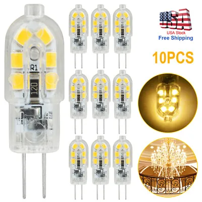 10-30PCS G4 Bi-pin 12 LED Lamp Light Bulbs DC 12V 20W 2835 SMD 6000K White/ Warm • $9.88