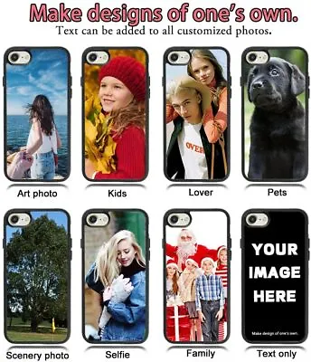 Personalised Picture Of Your Choice Black Phone Case For Huawei - Pixel - Sony • £5.25