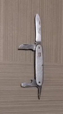 Victorinox Swiss Army Knife Silver Alox Electrician 93mm Pocket Knife • $24.99