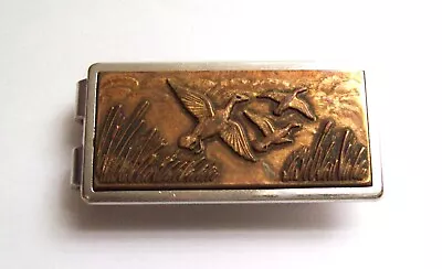 Vintage Anson Brass Geese Ducks Hunting Money Clip • $6