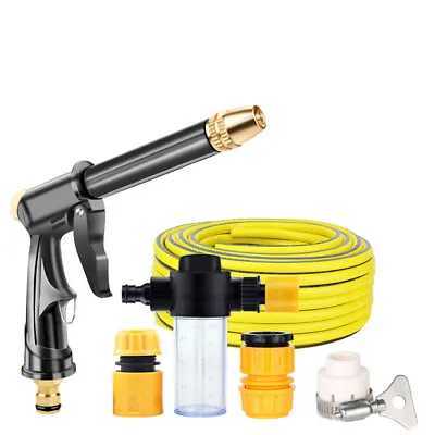 High Pressure Power Washer Spray Gun Nozzle Garden Water Hose Wand Attachment • £46.79