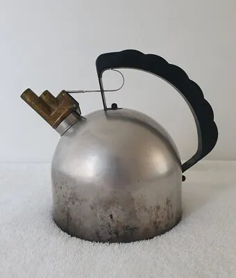 🔶️alessi Melodic Whistling Kettle 9091 Fm Richard Sapper Postmodern Sottsass  • $330