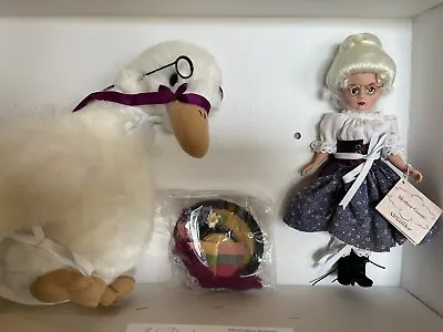 Madame Alexander 10” Doll 28860 - Mother Goose W/Stuffed Goose NIB • $135
