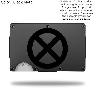 Custom  X-MAN  Laser Engraved Wallet - Pick A Wallet Color • $22