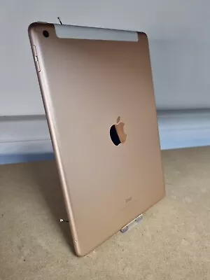 (Grade A)  Apple IPad 7th Gen A2198 WiFi Cell Rear Housing Chassis Rose Gold • £30