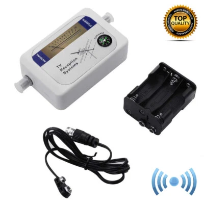 £17.49 • Buy New Mini DVB-T Finder Digital Aerial TV Antenna Signal Strength Meter UK