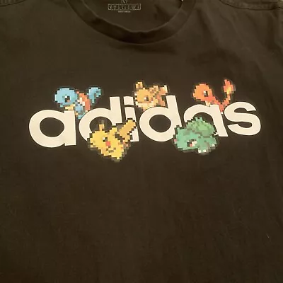 Pokémon Adidas’s Collaboration Tshirt  Medium Mens  • $36