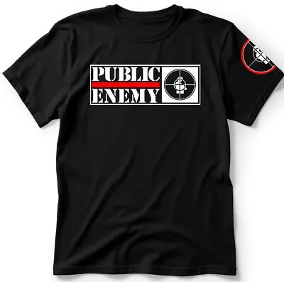 Public Enemy T-shirt. Black Tee. Chuck D Flavor Flave. Fight The Power Spike • $19.99