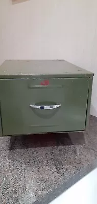 Vintage Veteran Series Metal Drawer Cabinet • £20