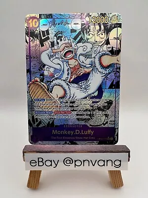 PROXY CARD High-Quality One Piece - Monkey D Luffy Manga Rare - Fast Shipping! • $34.99