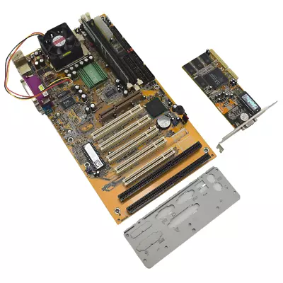 Pcpartner 35-c931-00-20 Motherboard Piii Sl3qa 128mb Ram S3 Trio 3d/2x Gpu • $299.96