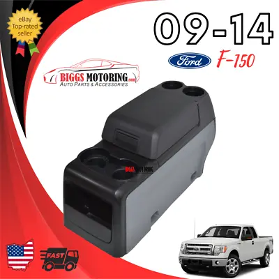 09-14 Factory Oem Ford F-150 Center Console Cup Holder Storage | Gray • $599.99