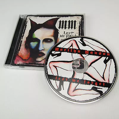 2004 Marilyn Manson - Lest We Forget CD - Interscope Records • $14