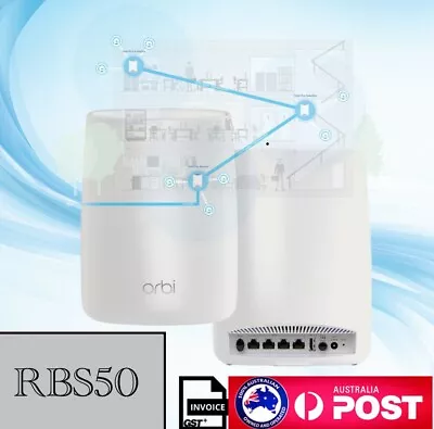 Netgear Orbi RBS50 Whole Home Mesh System Router Satellite • $245