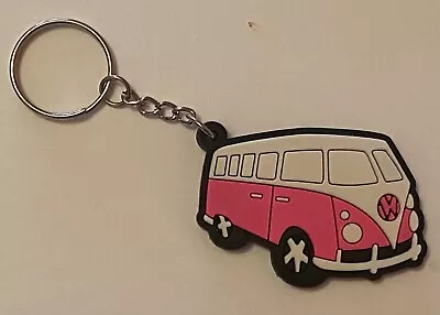 Volkswagen Kombi Keyring Pink • $10.99