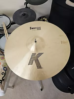 Zildjian 21 Inch K Sweet Ride Cymbal (used For 30 Mins Max) • £370