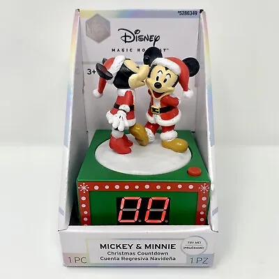 Disney Mickey Mouse Minnie Christmas Countdown Speaks Mickey Voice And Phrases • $30