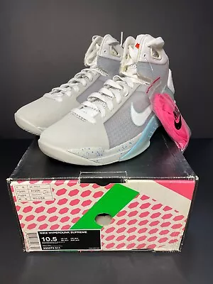 Ds New 2008 Nike Hyperdunk Supreme Marty Mcfly Air Mag Size 10.5 Back Future Nos • $6500