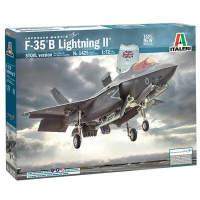 £29.95 • Buy ITALERI 1425 RAF Lockheed Martin F-35B Lightning II 1:72 Plastic Model Plane Kit