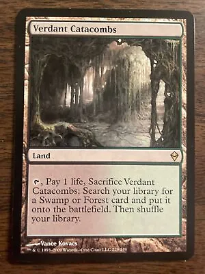 MTG - Verdant Catacombs - Zendikar - Regular Rare • $15