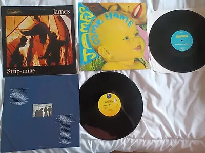 JAMES RARE U.S.A. PROMO Stamped Strip-mine LP Vinyl 1988 Come Home 12  Tim Booth • £24.99