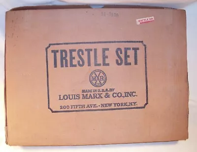Marx Trestle Set Bridge Accessory Boxed 1412 • $39.99