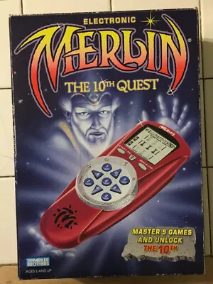 VINTAGE Parker Brothers Electronic Merlin The 10th Quest 1995 Hasbro RARE Works • $49.99