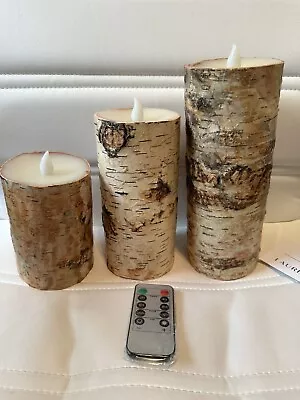 $36 • Buy S/3 Assorted Birch Frameless Candles By Lauren McBride