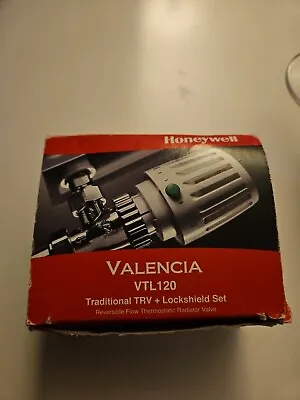 Honeywell VTL120-15S 15mm TRV Thermostatic Radiator Valve Staright & Lockshield • £25