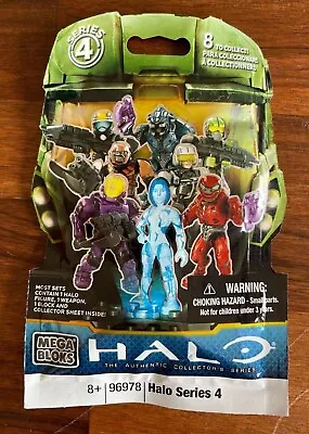 Halo Mega Bloks Series 4 Figures Blind Bag Mystery Pack ** NEW ** • £11.99