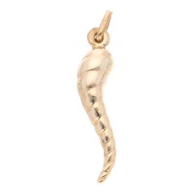 £39 • Buy 9Carat Yellow Gold Horn Of Plenty Charm (7x25mm)