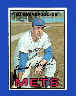 1967 Topps Set-Break #452 Ed Kranepool EX-EXMINT *GMCARDS* • $0.79