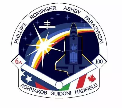 STS-100 Nasa Endeavour Sticker Decal M532 • $2.70